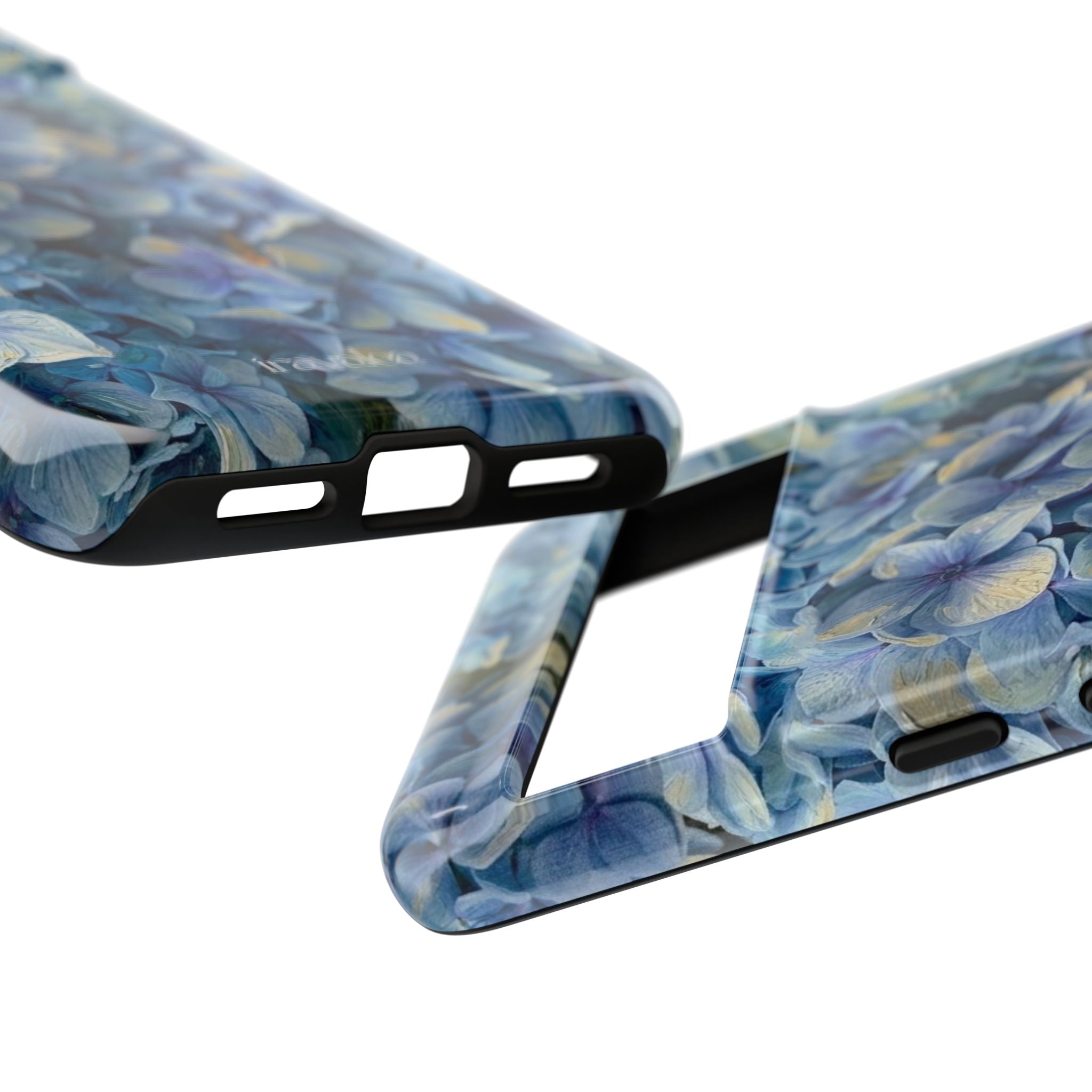 Blue Hydrangea Floral Botanical Phone Case