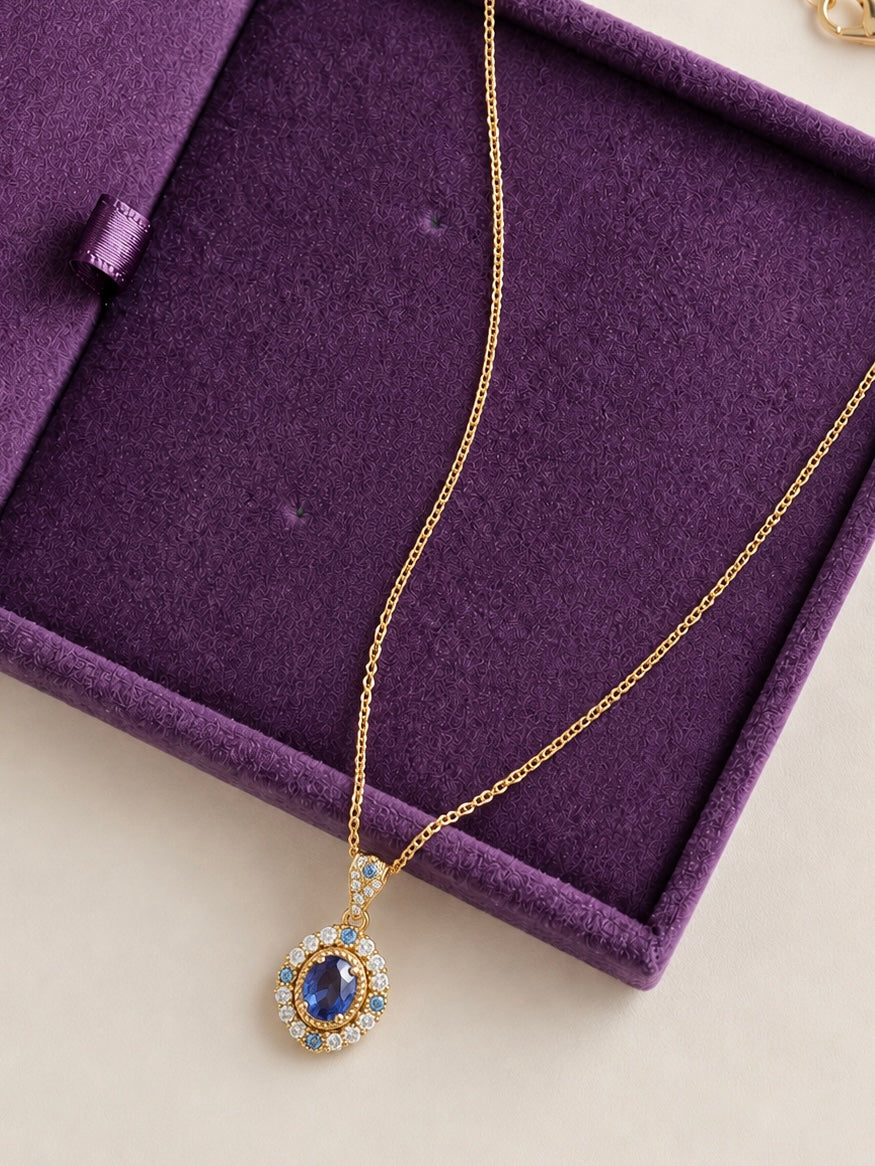 Sapphire Empress Necklace