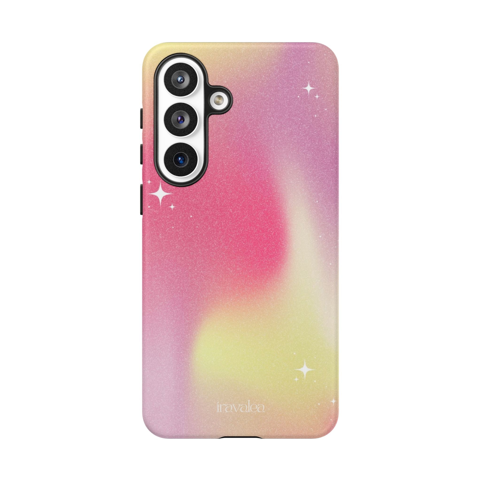 Pastel Pink Nebula Stars Phone Case
