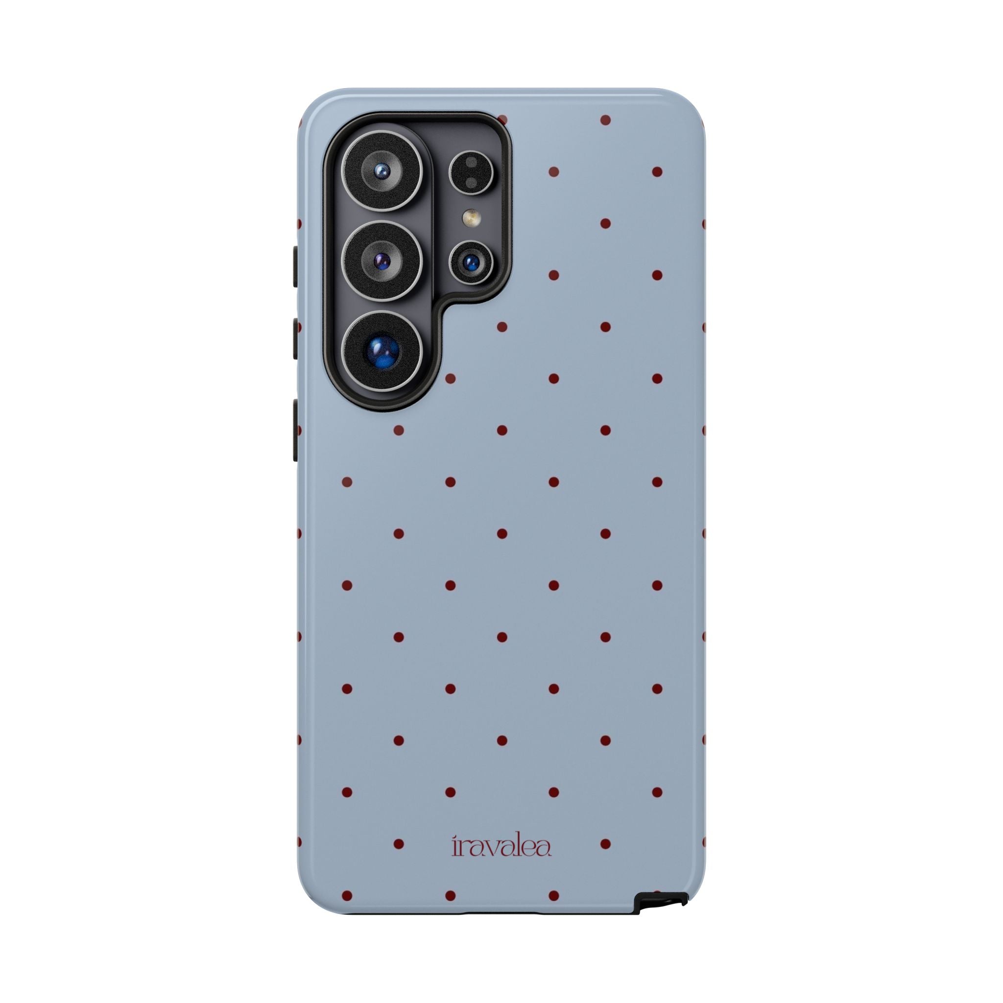 Light Blue Polka Dot Phone Case