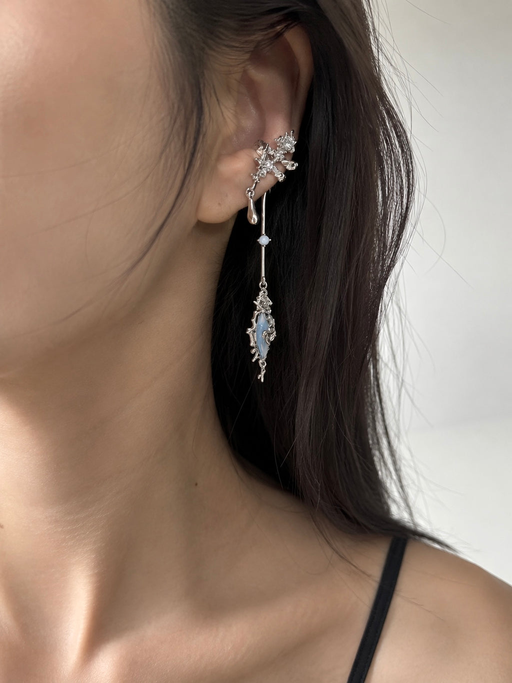 Frosted Bloom Earrings