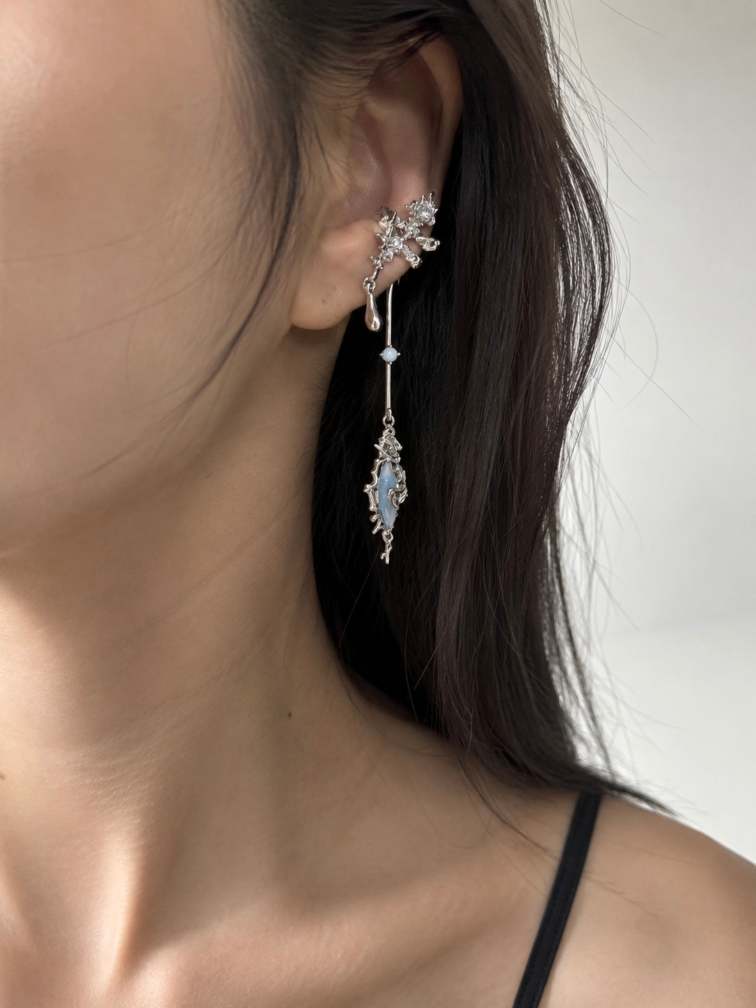 Frosted Bloom Earrings