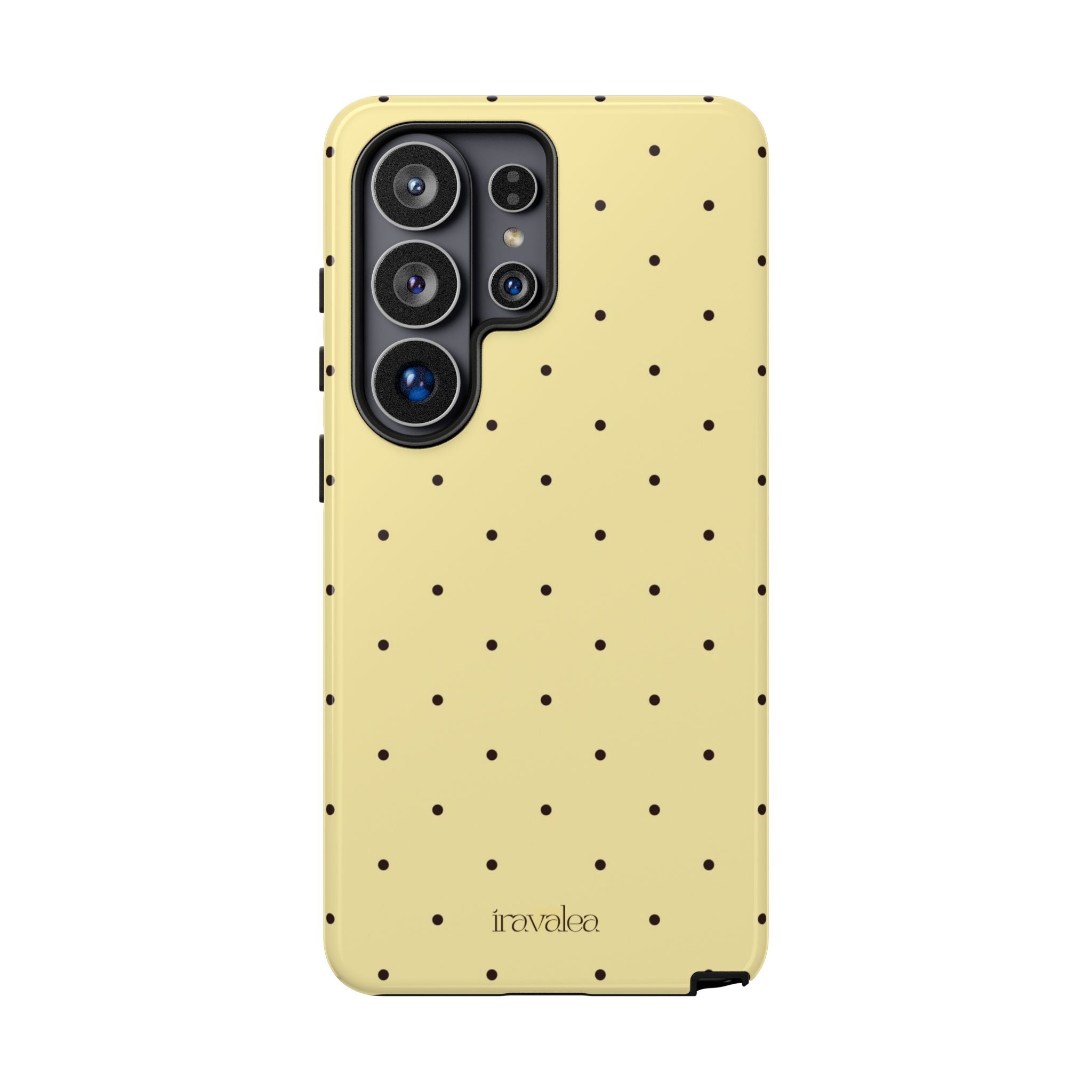 Butter Yellow Polka Dot Phone Case
