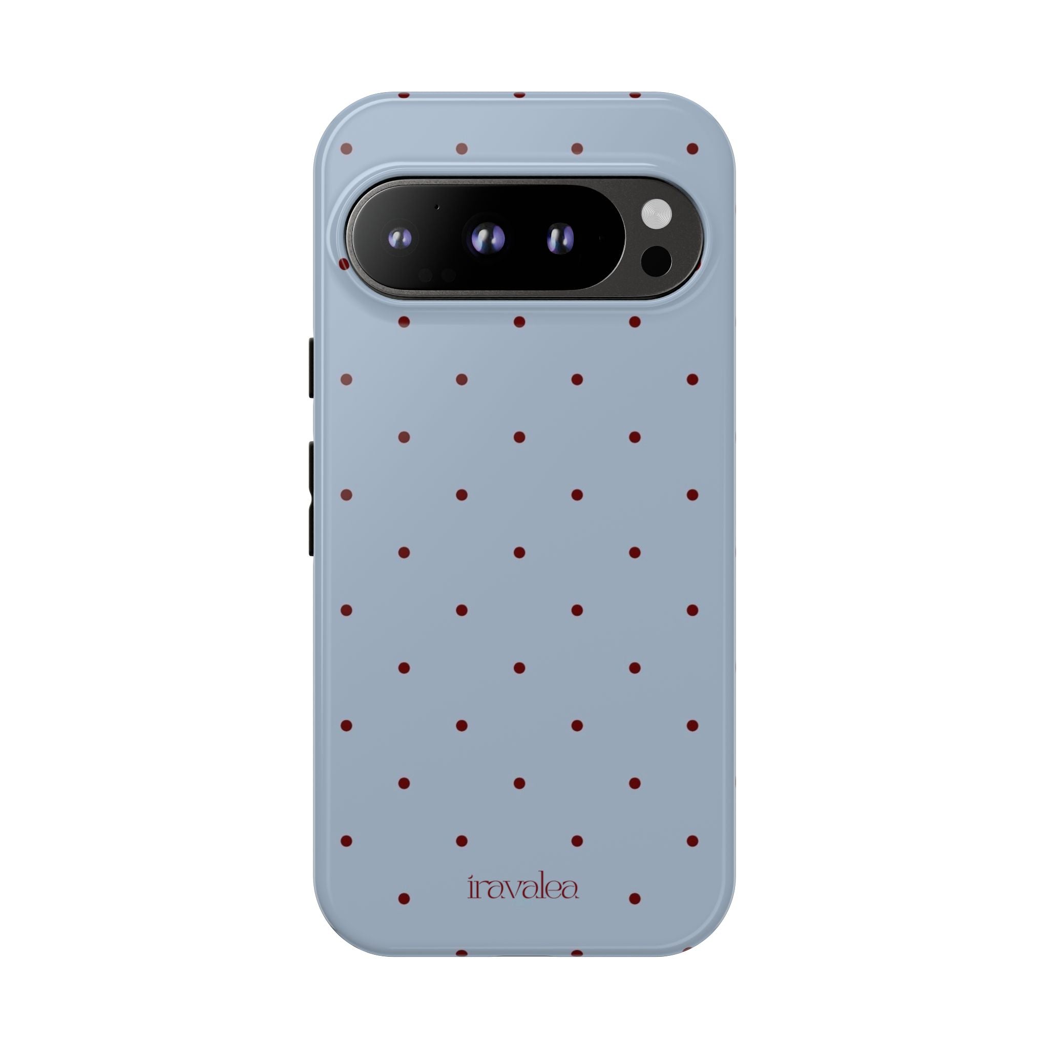 Light Blue Polka Dot Phone Case