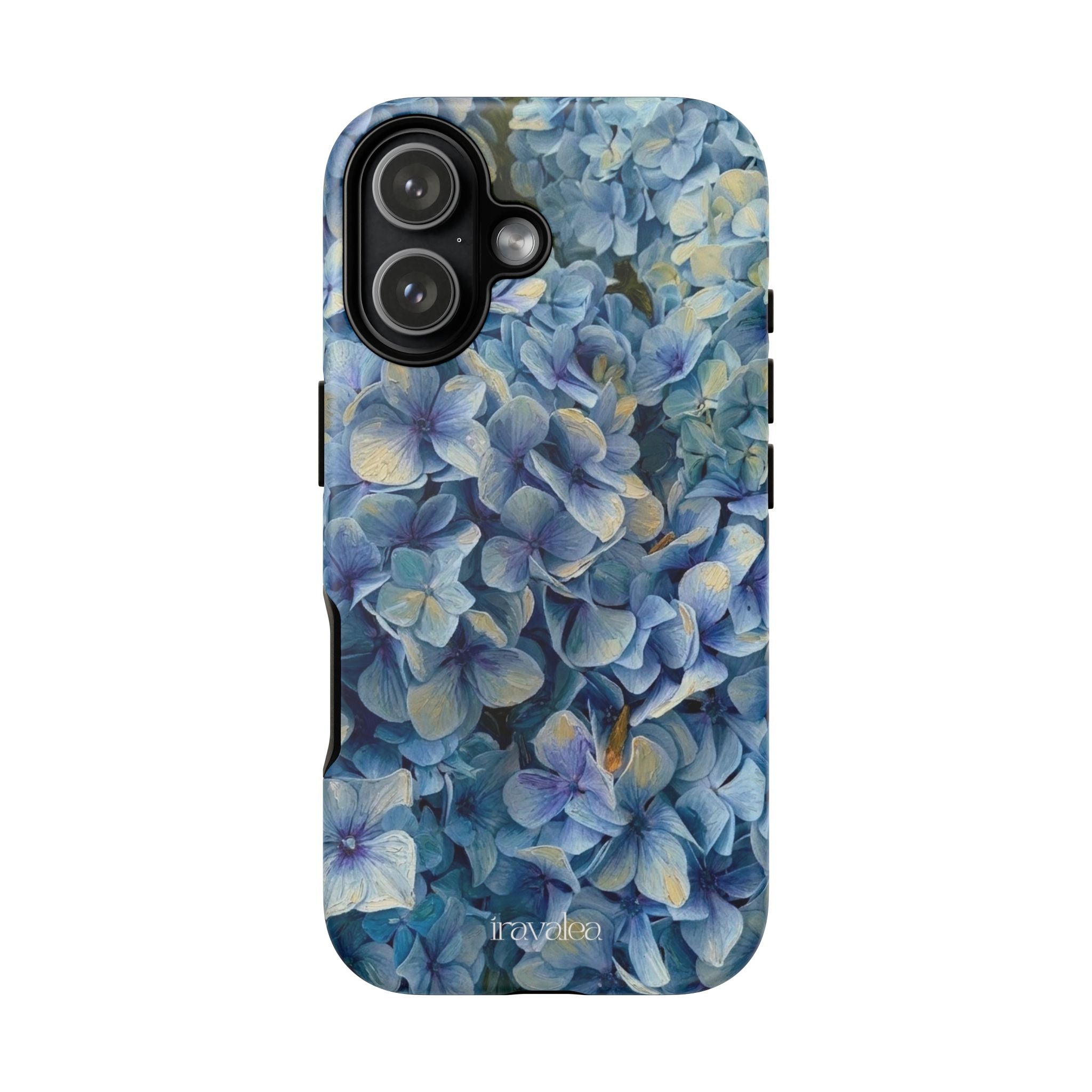 Blue Hydrangea Floral Botanical Phone Case