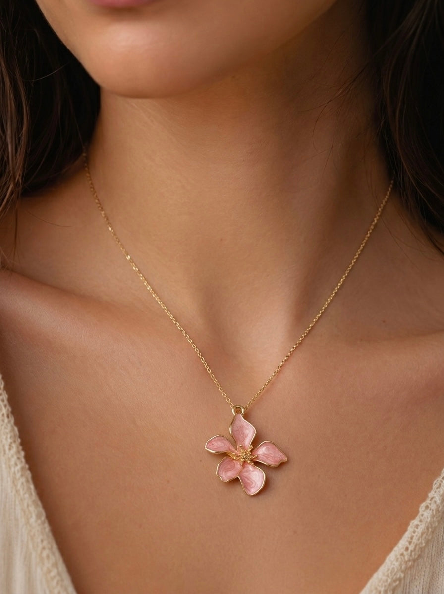 Flower Blossom Necklace