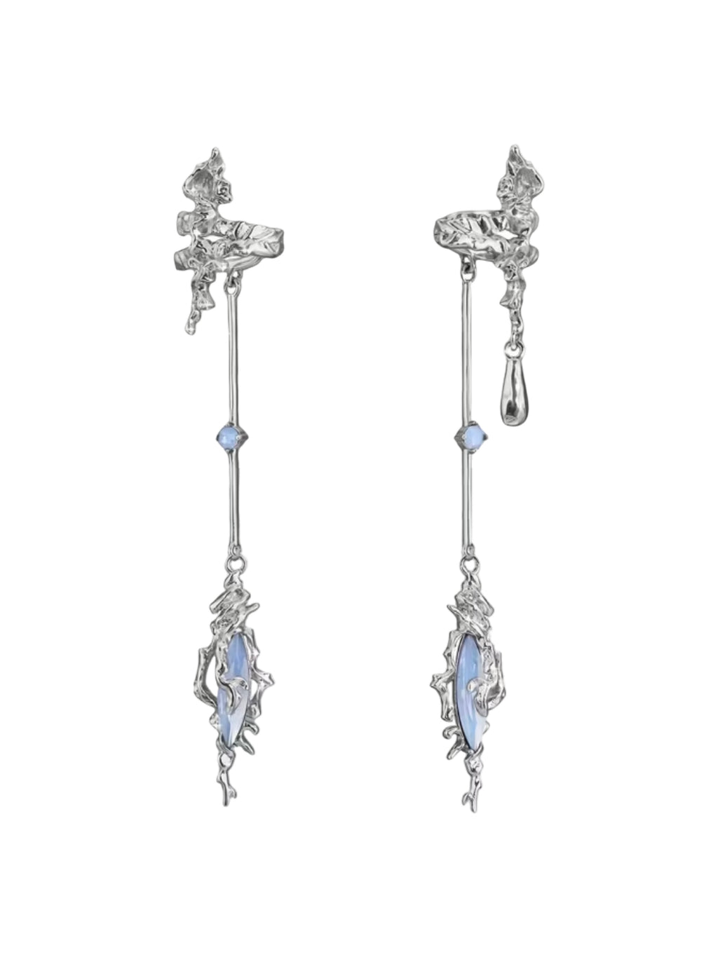 Frosted Bloom Earrings
