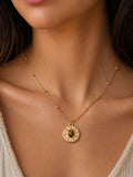 Amber Solara Necklace