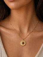 Amber Solara Necklace