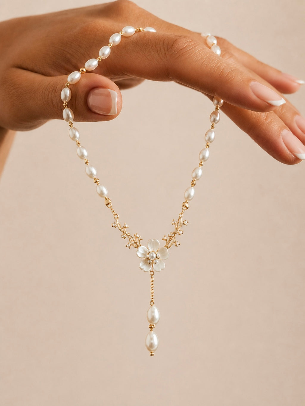 Marigold Pearl Necklace