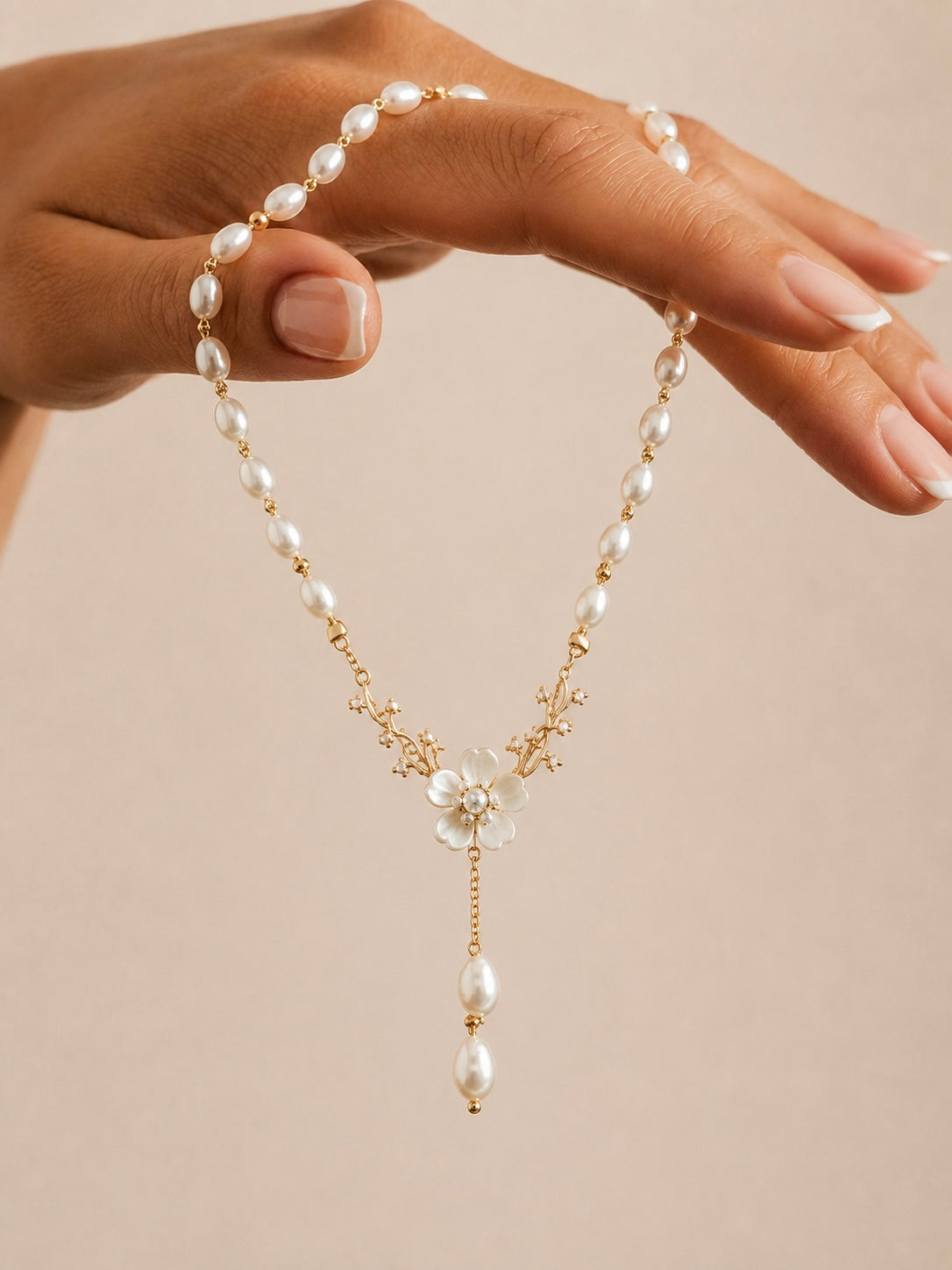 Marigold Pearl Necklace