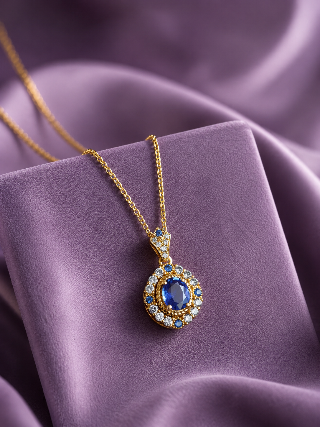 Sapphire Empress Necklace