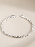 Silver Mist Twisted Bracelet